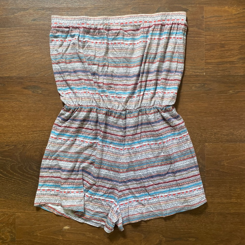 Strapless Romper
